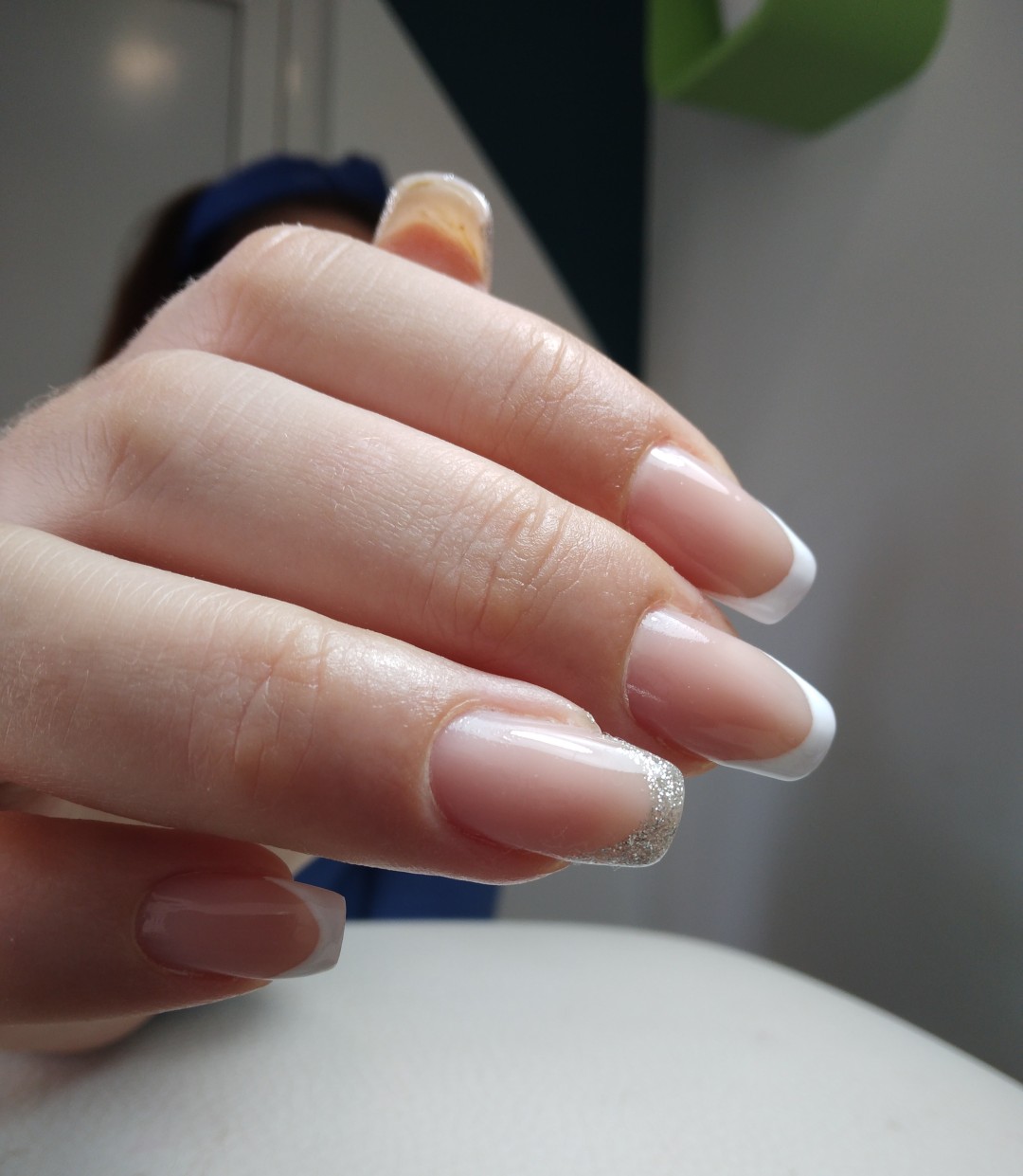 For my Nails #beograd Ojačavanje noktiju Manikir + ojačavanje prirodnih noktiju gelom - M dužina