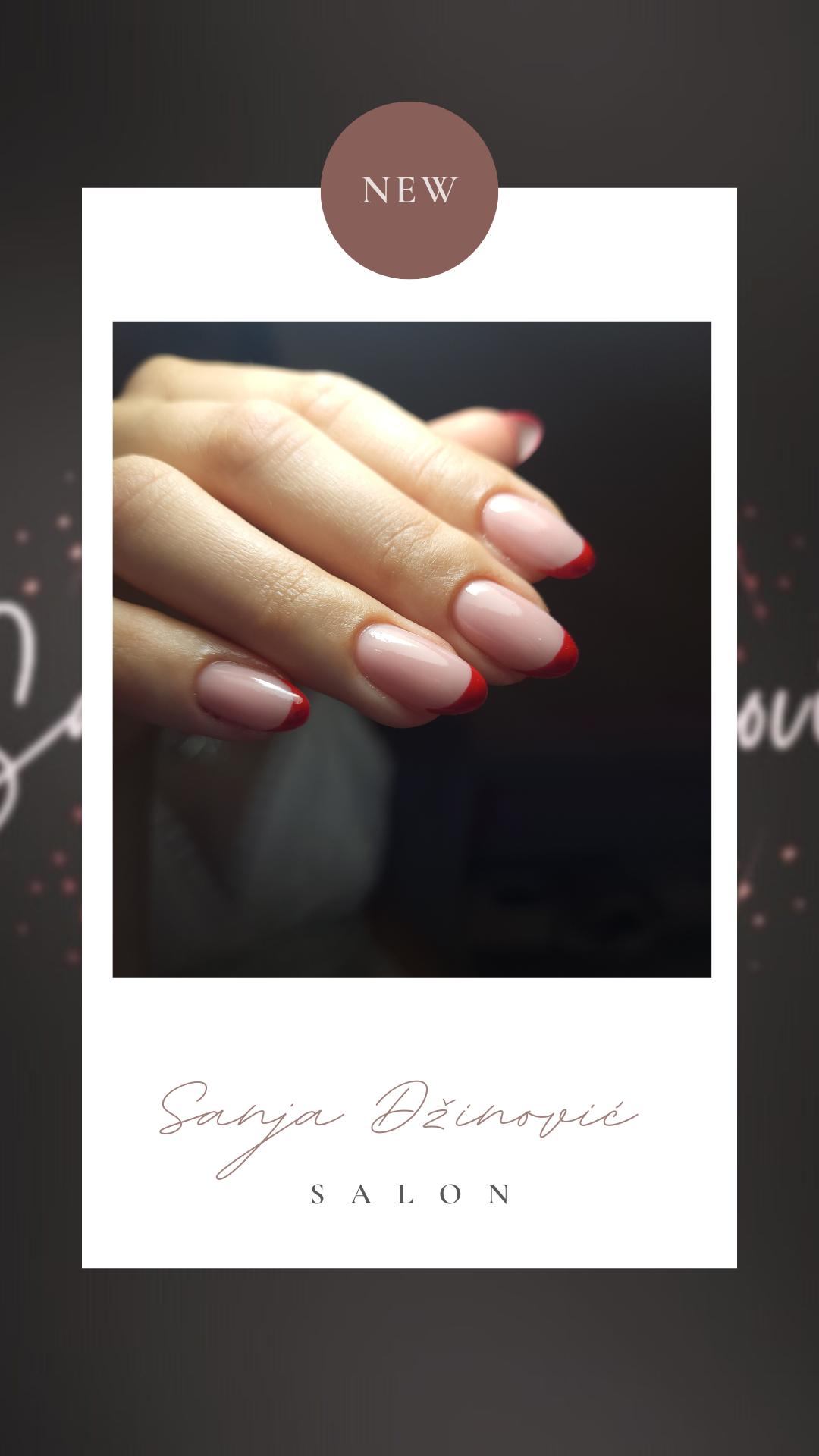 Ruski manikir + rubber baza - Sanja Džinović - Vračar, Beograd Manikir Nokti Manikir, Beograd, Vukov spomenik, Đeram