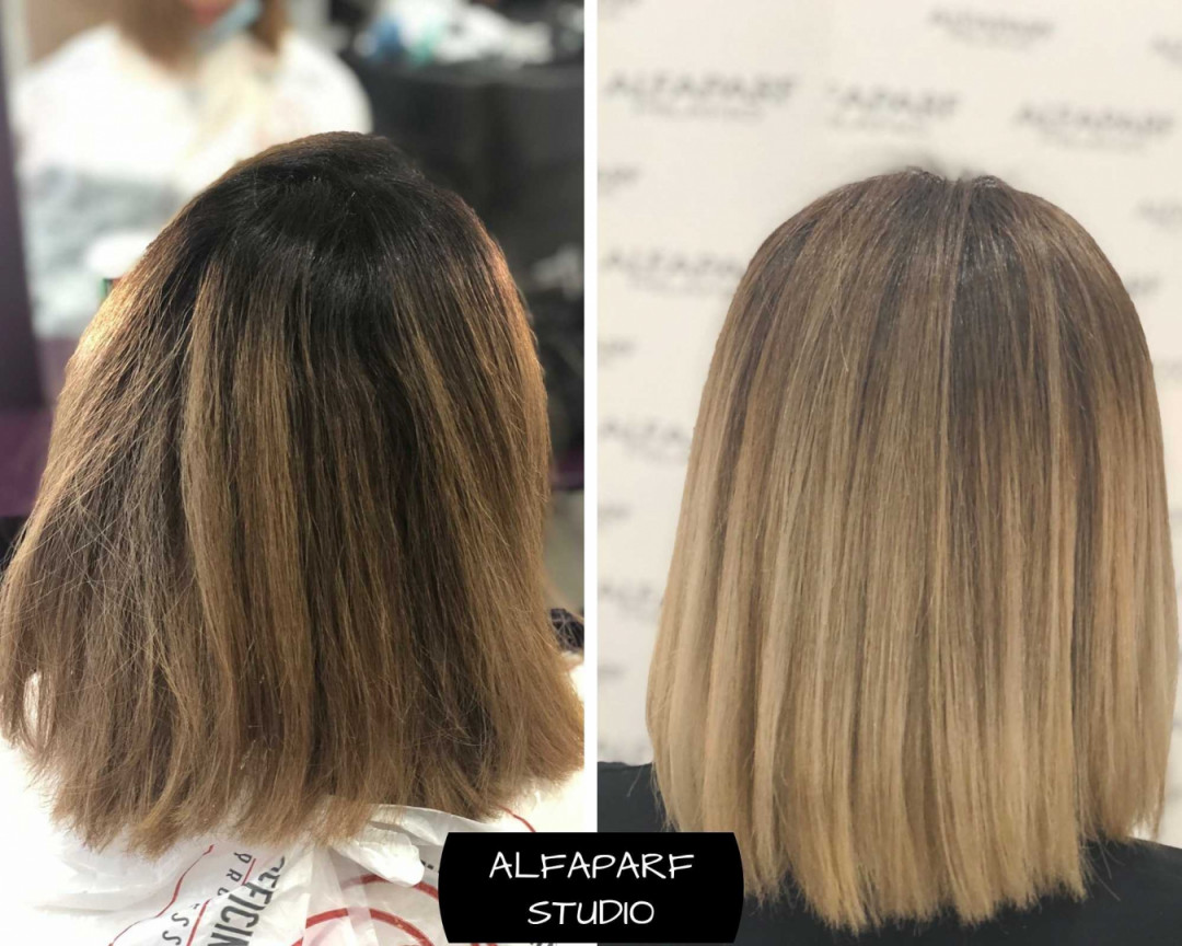Alfaparf Studio #beograd Ombre, sombre, balayage Balayage / ombre / sombre - kosa srednje dužine