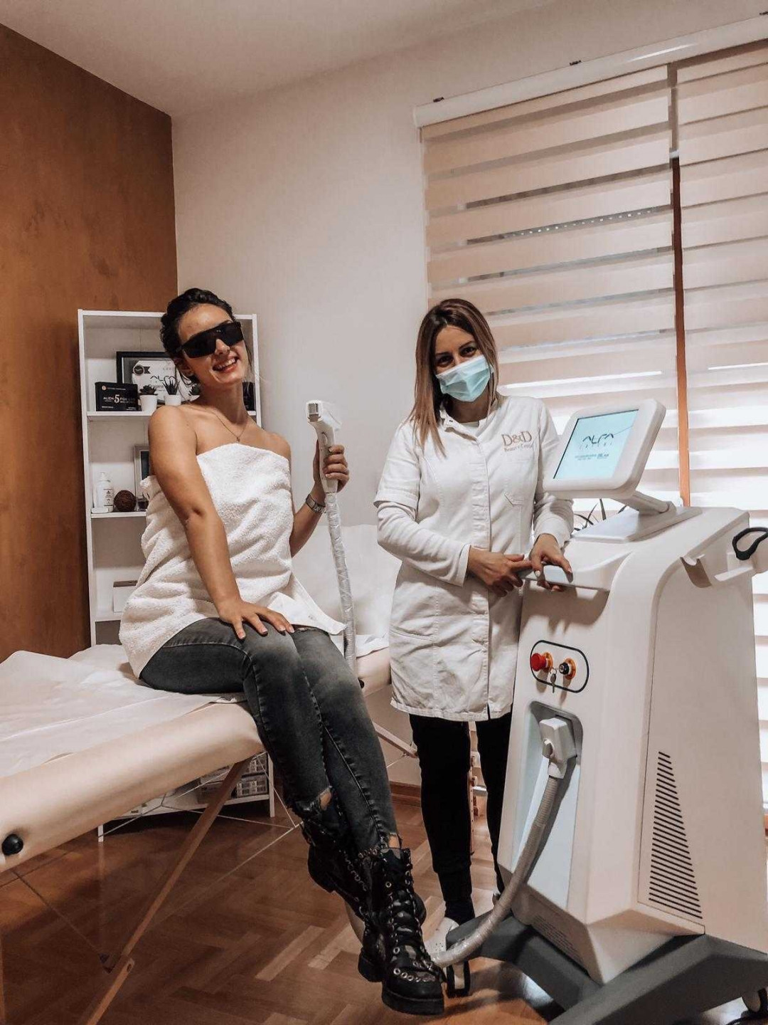 D&D Beauty Center #beograd Laserska epilacija Laserska epilacija celih ruku + pazuha - za dame
