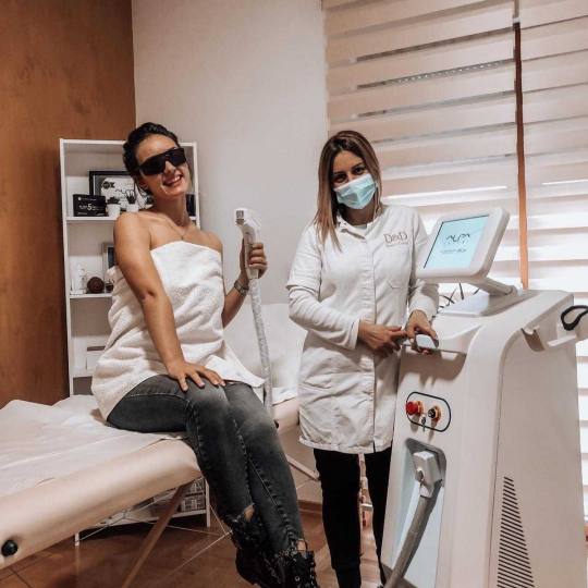 D&D Beauty Center #beograd Laserska epilacija Laserska epilacija celih ruku + pazuha - za dame