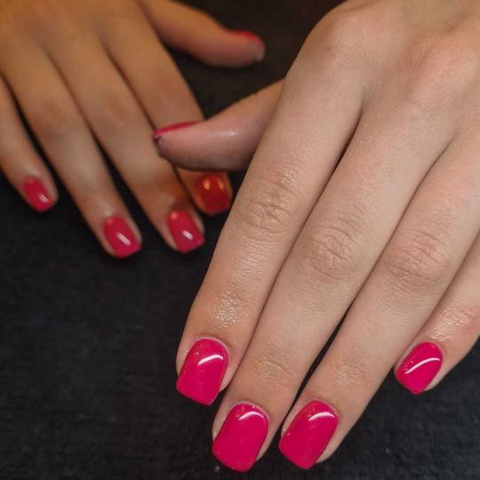 Right Beauty #beograd Ojačavanje noktiju Ojačavanje noktiju gelom dužina 1