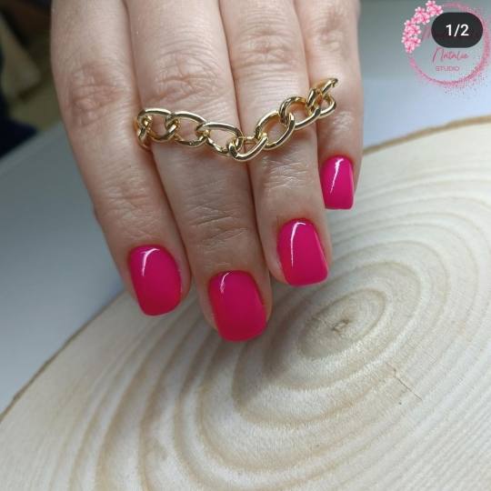 Mademoiselle Natalie studio #beograd Izlivanje noktiju Korekcija izlivanja noktiju gelom - S dužina
