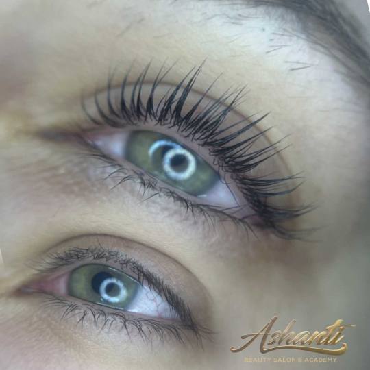 Ashanti Beauty Salon & Academy #beograd Trepavice Lash lift + farbanje trepavica
