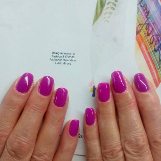 Eleonora #beograd Ojačavanje noktiju Ojačavanje prirodnih noktiju gelom + gel lak