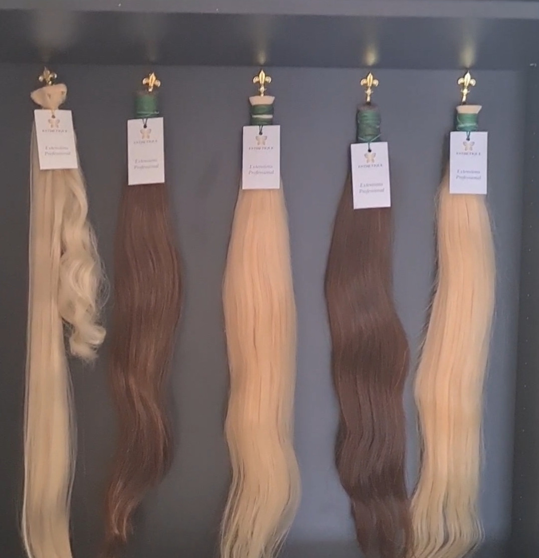 Esthetique Privé #beograd Nadogradnja kose Nadogradnja kose po pramenu - 70cm