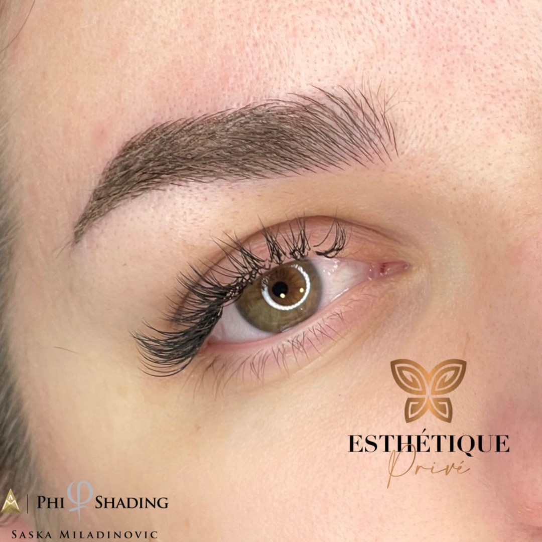 Esthetique Privé #beograd Trajna šminka Trajna šminka obrva - PHI BROWS + SHADING - kombinovana tehnika