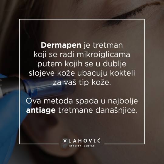 Estetski centar Vlahović #beograd Tretman lica Dermapen - podmladjivanje