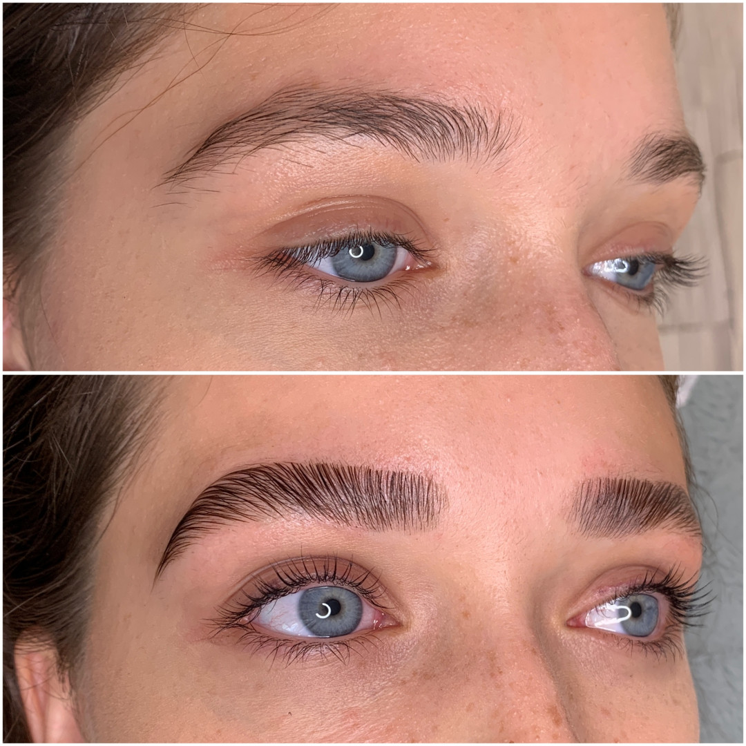Monami beauty #beograd Obrve Brow lift + lash lift sa botoksom i farbanjem