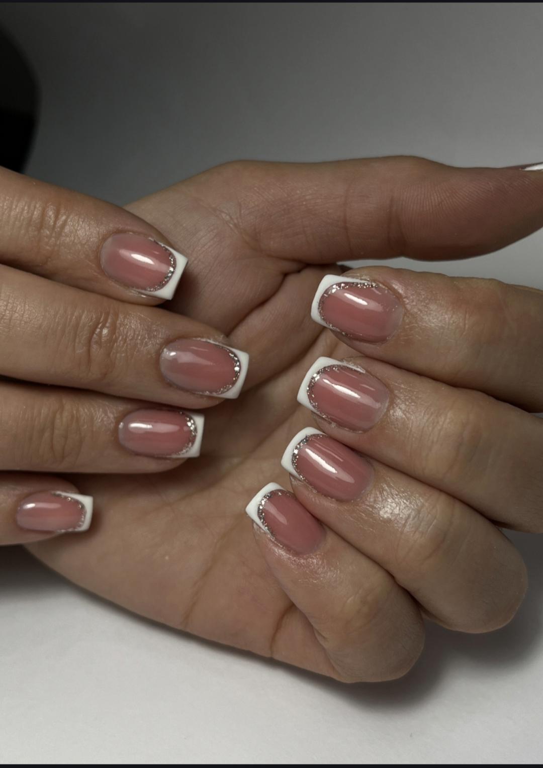 Korekcija ojačavanja noktiju gelom - S dužina - Princess beauty, Niš Ojačavanje noktiju Nokti Ojačavanje noktiju, Niš, Palilula