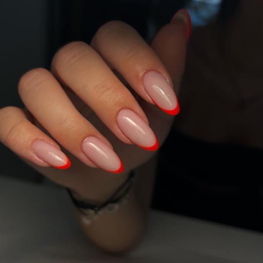 Vanilla rain beauty #beograd Korekcija noktiju Korekcija izlivanja noktiju gelom / ojačavanje gelom