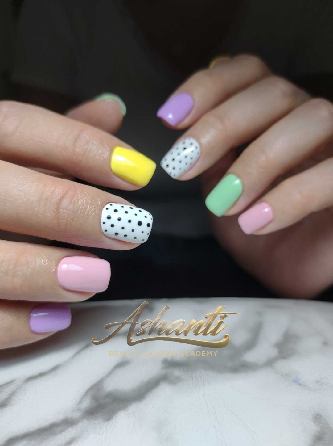 Ashanti Beauty Salon & Academy #beograd Gel lak Gel lak / Rubber baza - S dužine