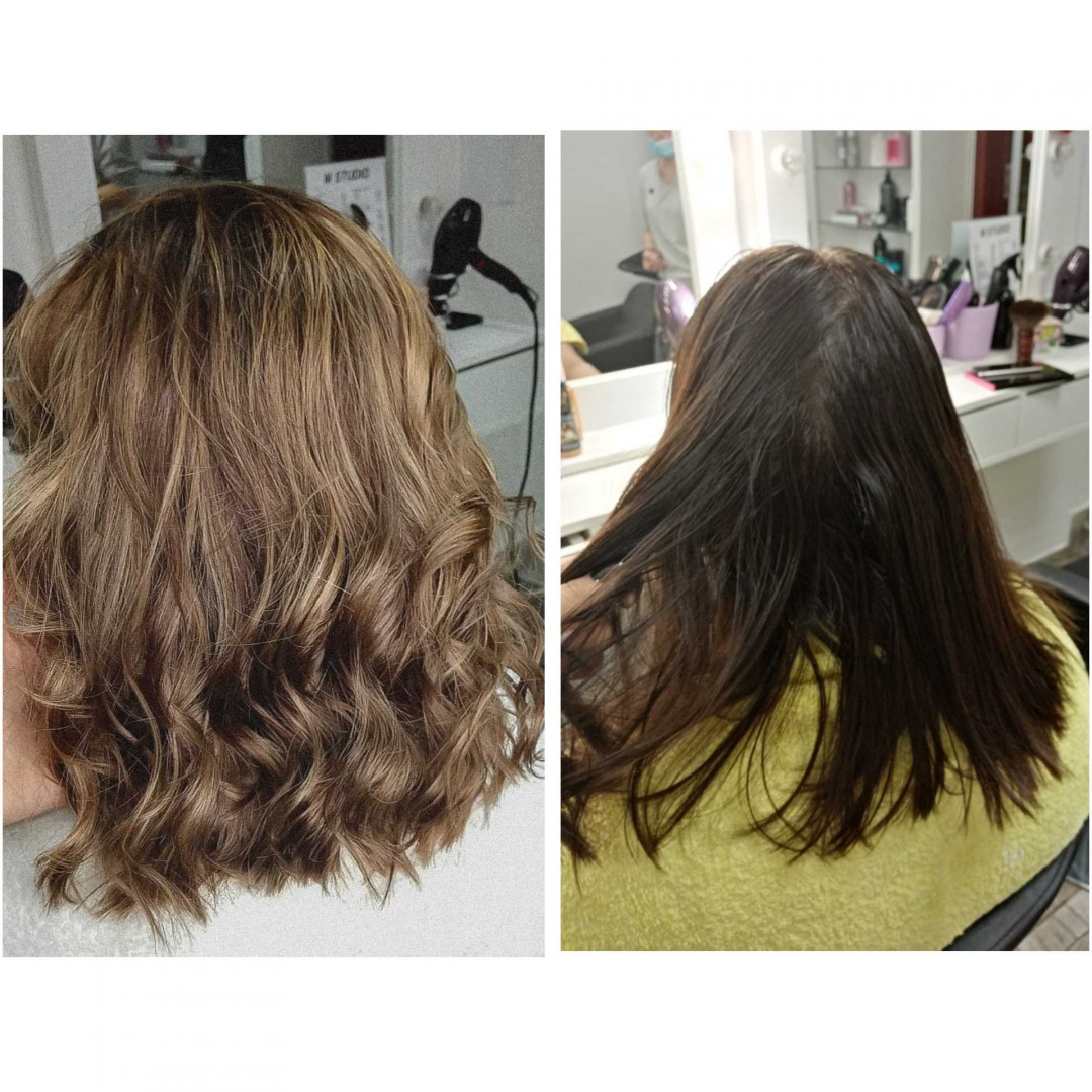 Balayage + preliv + feniranje + tretman kose - kosa srednje dužine - M Studio 0303, Novi Sad Ombre, sombre, balayage Frizerski saloni Ombre, sombre, balayage, Novi Sad, Sajmište, Detelinara, Banatić
