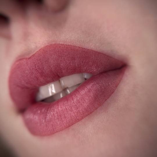 ElenA Studio #novisad Trajna šminka Trajna šminka usana - prvi tretman Na fotografiji je prikaz tr