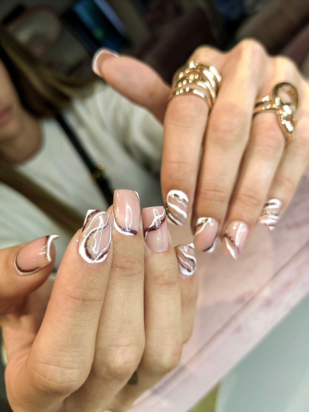 aBeauty Salon Lepote #beograd Ojačavanje noktiju KOREKCIJA NOKTIJU (naš rad)