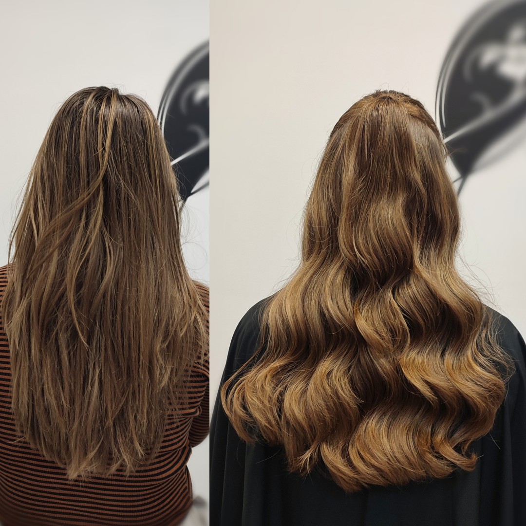 Holivudski talasi (bez pranja) - duga/extra duga kosa - Infinity Hair, Novi Sad Feniranje i stilizovanje Frizerski saloni Feniranje i stilizovanje, Novi Sad, Grbavica, Liman, Adamićevo