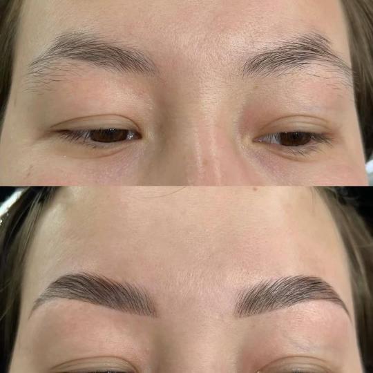 AmiSo Beauty Studio #novisad Obrve Arhitektura obrva + korekcija (vosak/pinceta) + farbanje i obliko