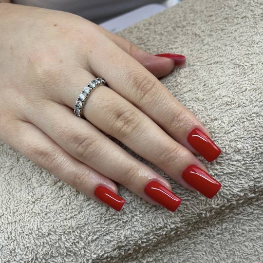 Beauty room Zvezdara #beograd Izlivanje noktiju Korekcija izlivanja noktiju gelom - M dužina