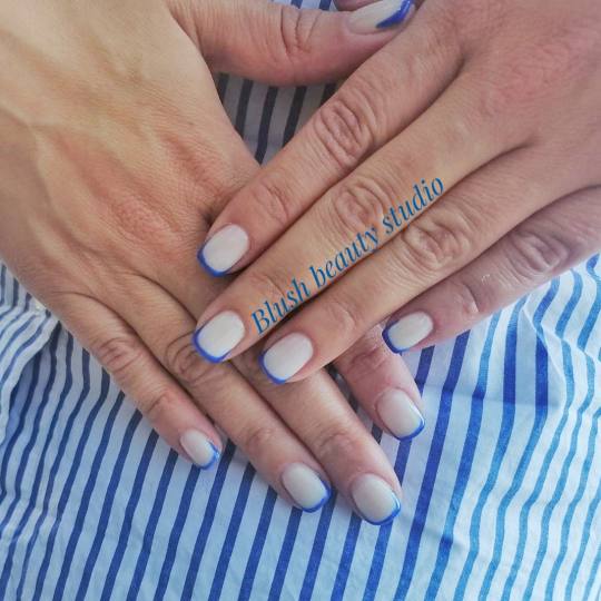 Blush Beauty Studio #beograd Manikir Manikir + gel lak - S dužina