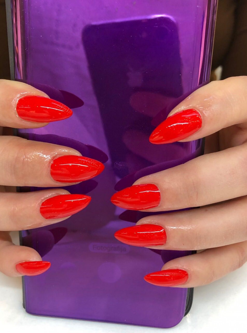 Ojačavanje noktiju gelom + gel u boji - Alfaparf Nails, Beograd Ojačavanje noktiju Nokti Ojačavanje noktiju, Beograd, Karaburma, Višnjička banja