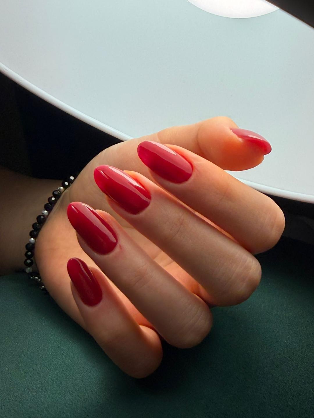 Teodora’s nails #beograd Izlivanje noktiju Izlivanje noktiju gelom - M dužina