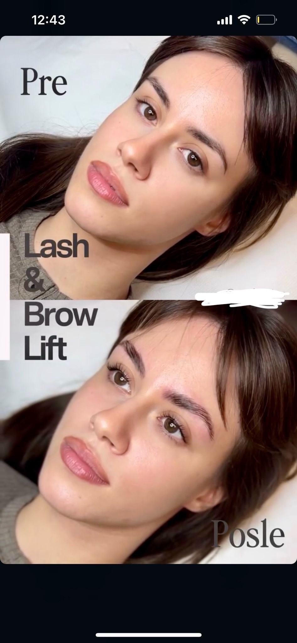 Studio 21 #beograd Trepavice Lash lift + Brow lift