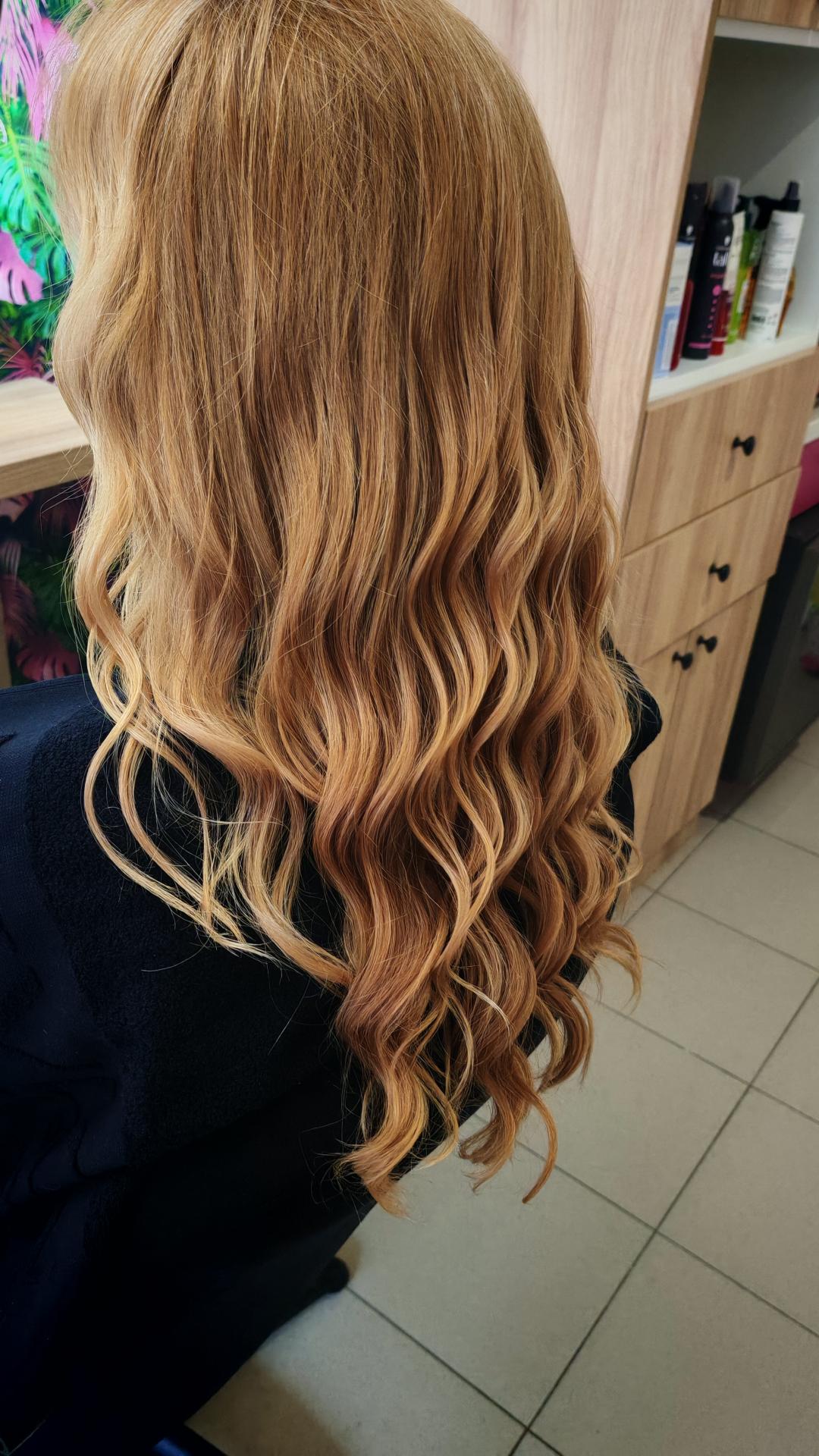 Micika Beauty #novisad Feniranje i stilizovanje Feniranje na lokne - ekstra duga kosa