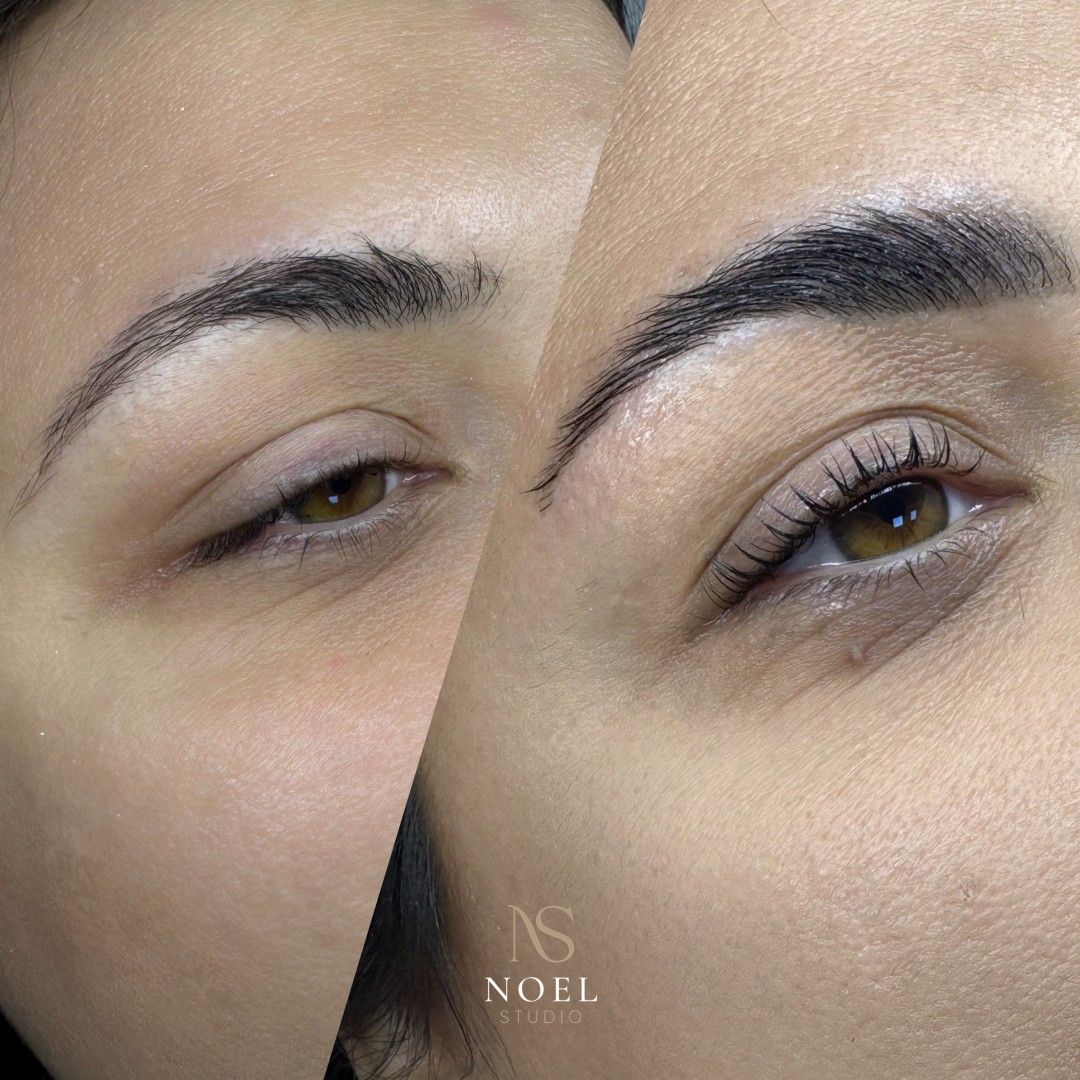 Studio Noel #beograd Trepavice Hybrid Lash lift + brow lift