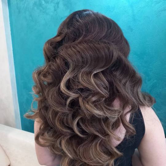 Dream Hair Studio #beograd Svečane i frizure za svadbu Hollywood talasi - ekstra duga kosa
