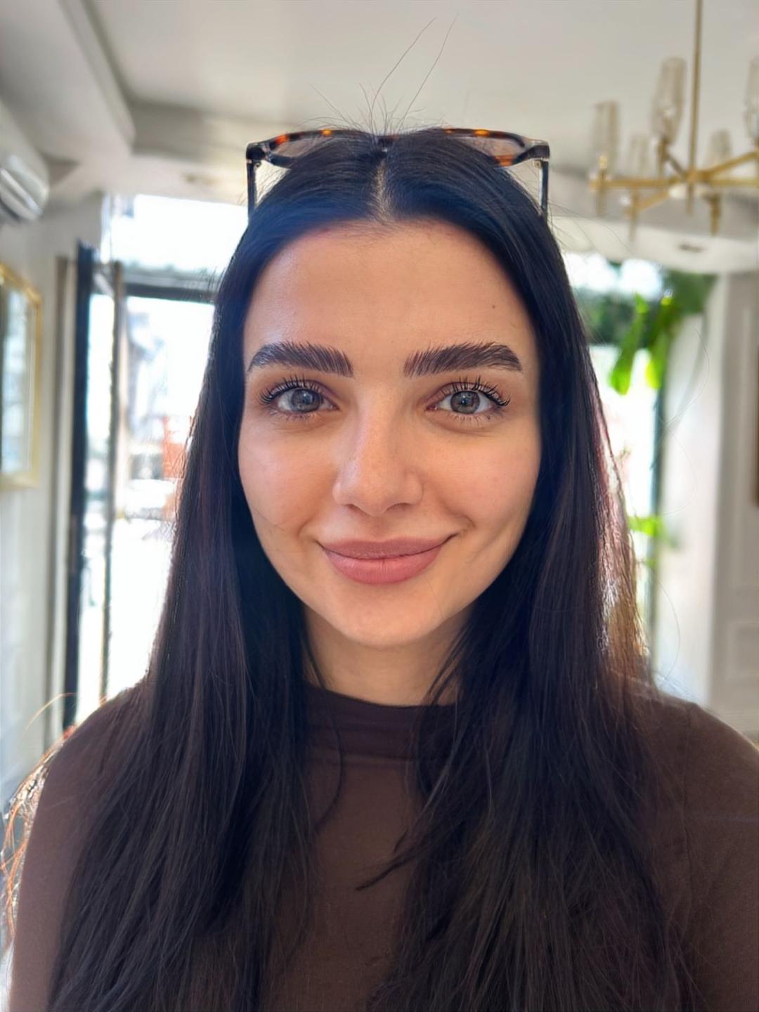 Esthetique Privé #beograd Obrve Brow lift + lash lift + farbanje obrva i trepavica