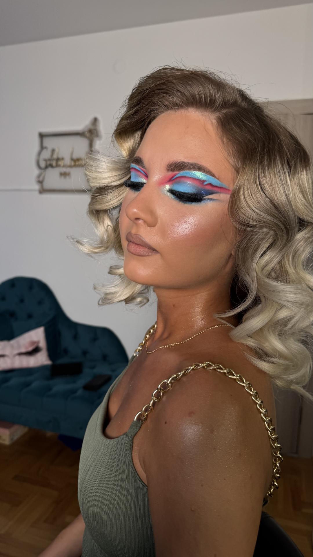 Profesionalno šminkanje - za specijalne prilike - Golden beauty by Mimi, Niš Make-up / šminkanje Lice Make-up / šminkanje, Niš, Pantelej