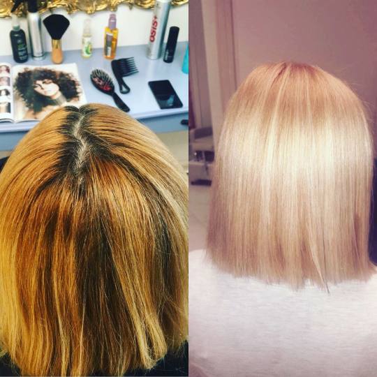 Estetic star by Maya #beograd Farbanje kose farbanje izrastka Farbanje izrastka