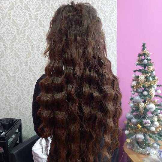 Nataly Trend Studio #novisad Talasi sa presom na ekstra dugoj kosi