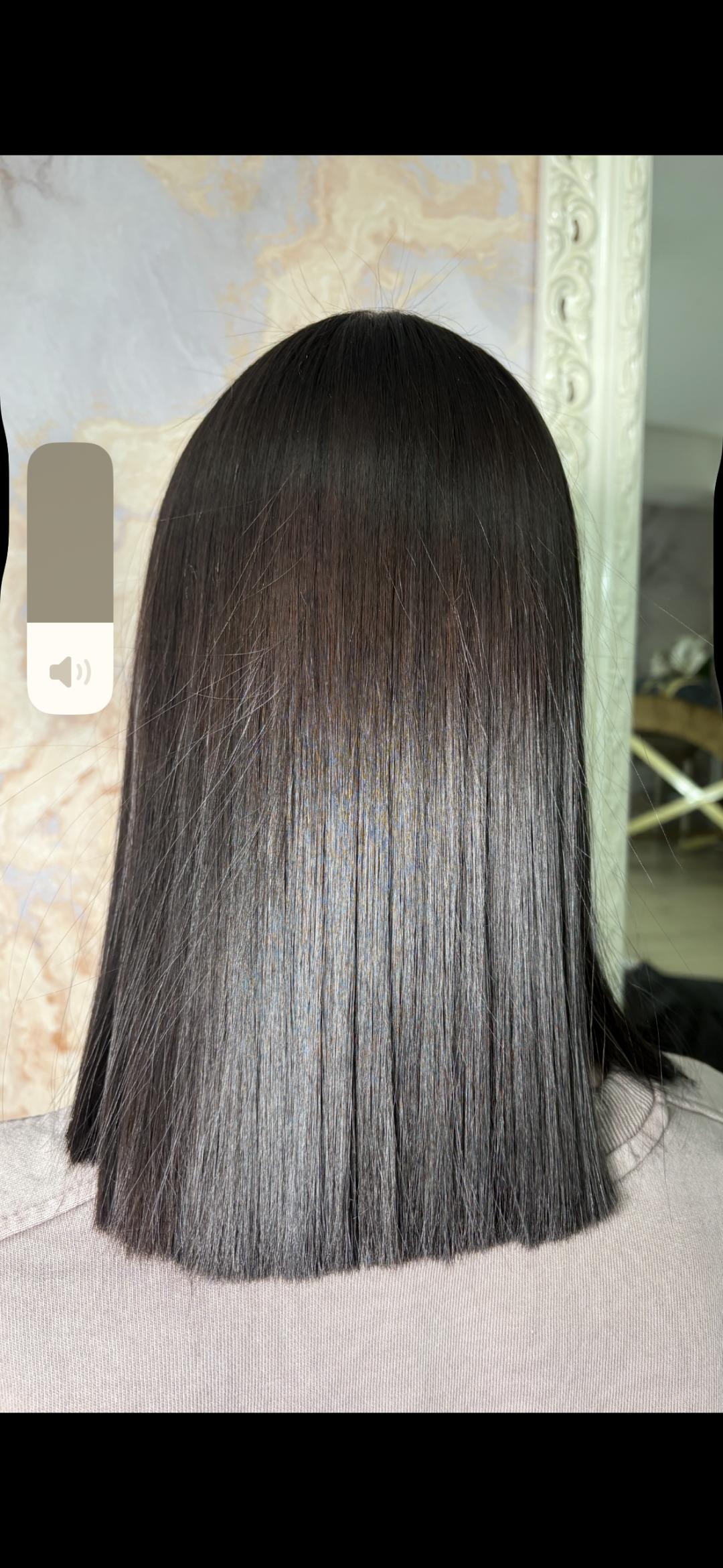 Rista Beauty salon #beograd Nadogradnja trepavica Organska nanoplastica za ispravljanje kose bez formaldehida - kratka kosa