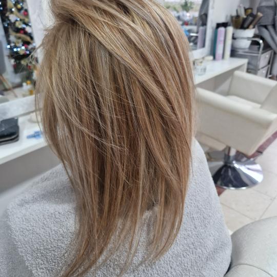 Novelle #beograd Pramenovi Pramenovi na foliju + preliv - duga kosa