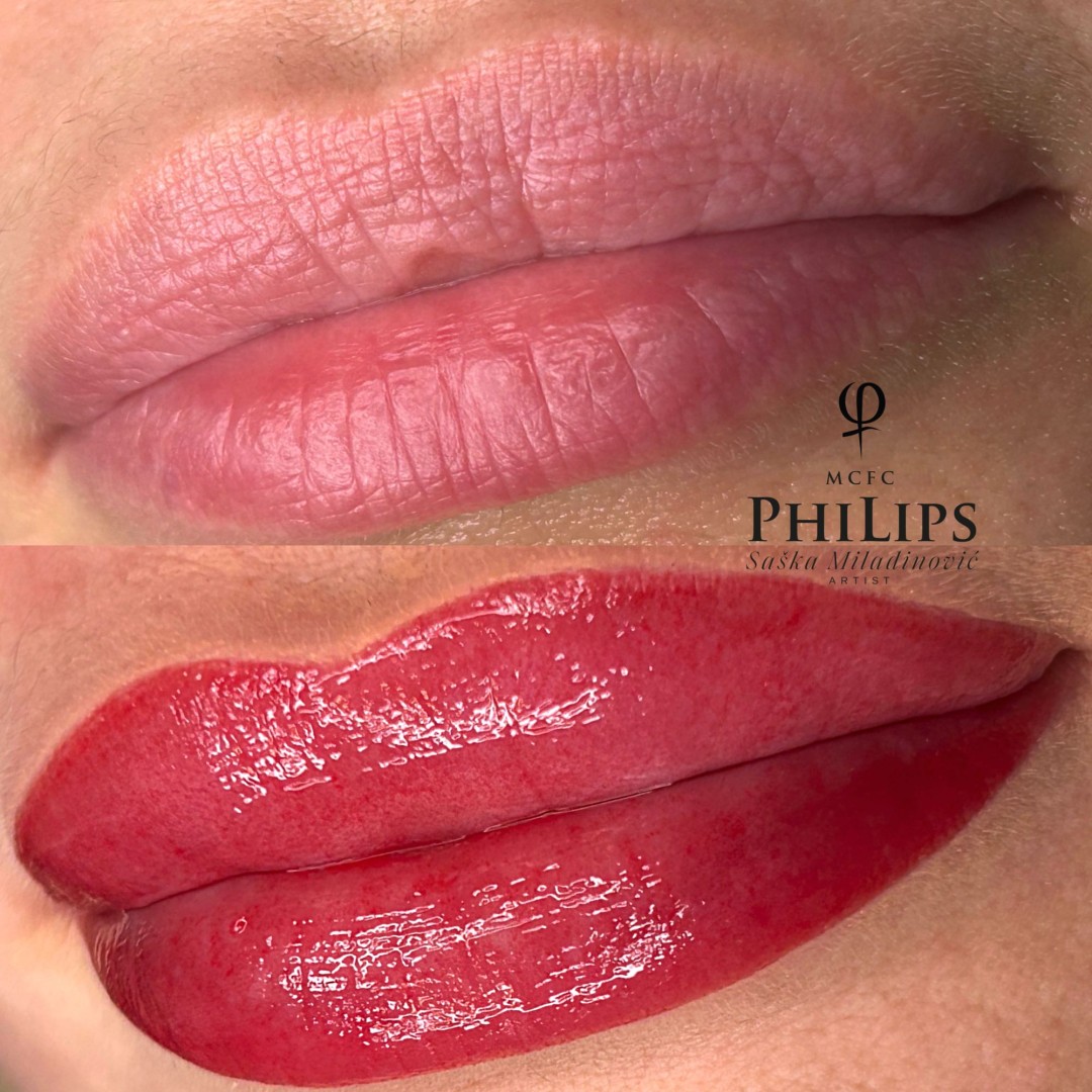 Esthetique Privé #beograd Trajna šminka Trajna šminka usana - PHILIPPS