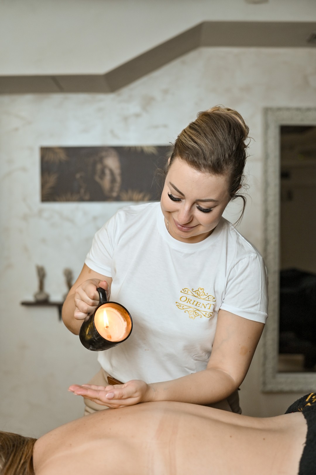 Orient Beauty and Spa #beograd Ajurvedska masaža Orient Candle - 60 minuta