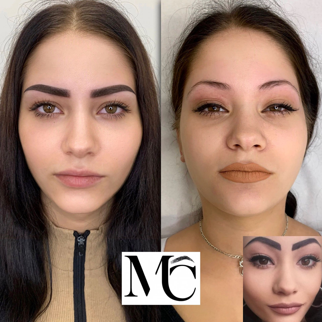Aurora Beauty Studio #beograd Trajna šminka Puder obrve