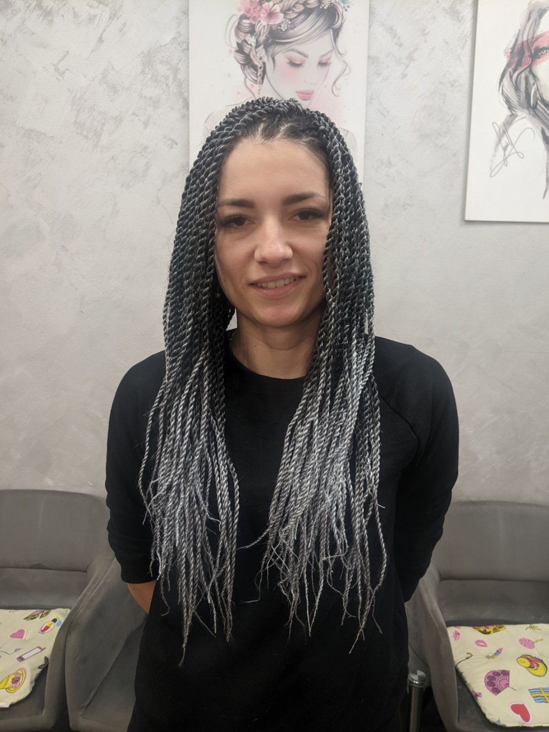 MM Twins #nis Uvijanje, lokne i talasi Afričke lokne - ekstra duga kosa