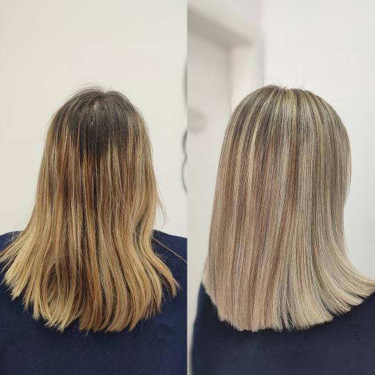 Infinity Hair #novisad Pramenovi Pramenovi Folija & Preliv - duga kosa (do lopatica) Frizerski salon