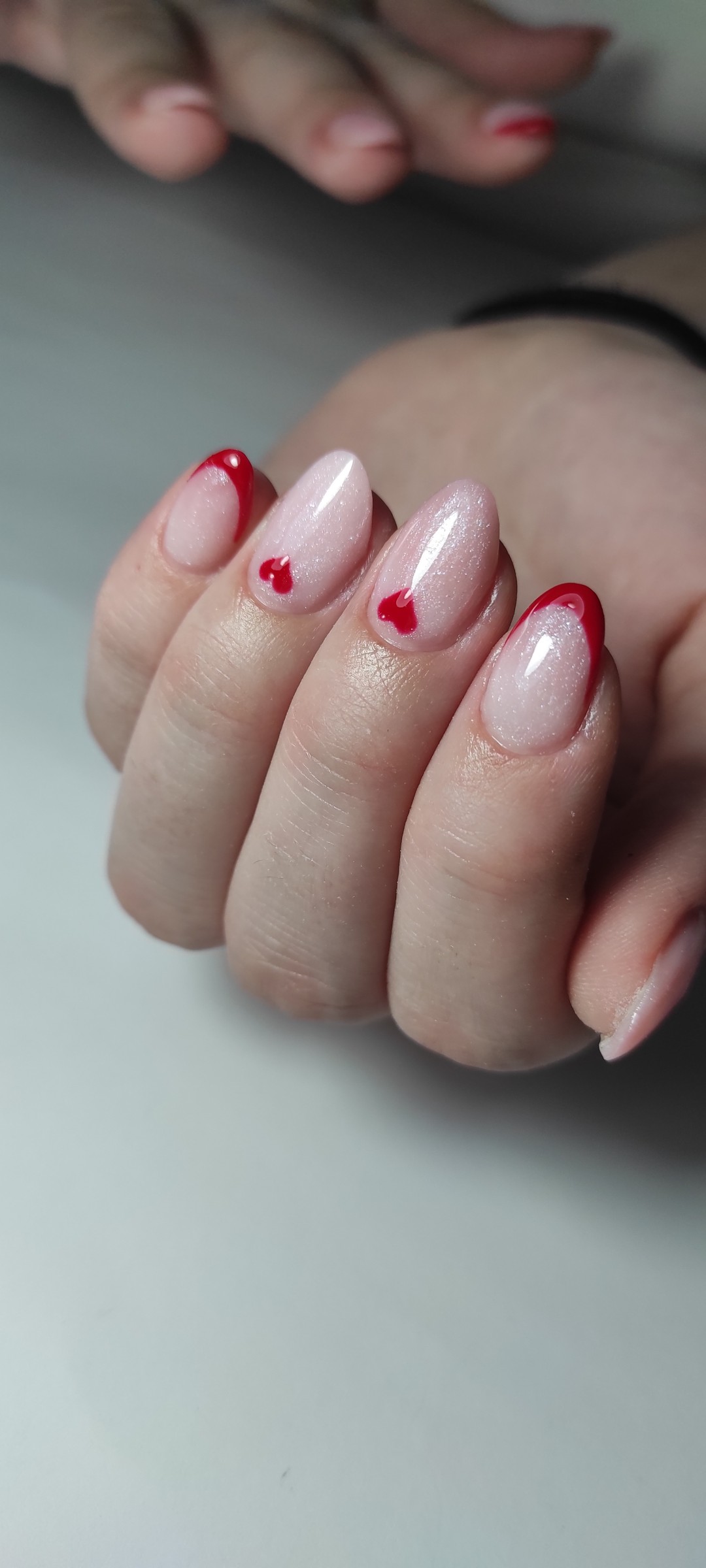 Beauty House by Marija Mitrović #nis Izlivanje noktiju Korekcija noktiju gelom - M dužina