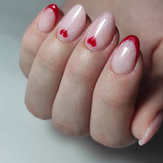 Beauty House by Marija Mitrović #nis Izlivanje noktiju Korekcija noktiju gelom - M dužina