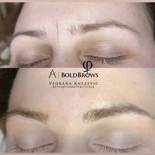 Šmizle #vrbas Trajna šminka Microblading obrva