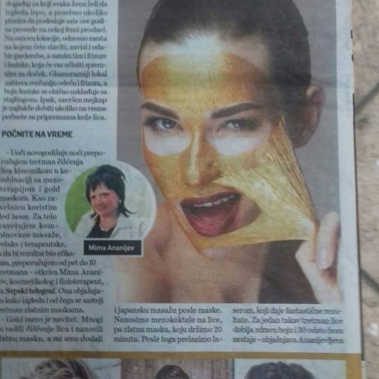 Studio Mima #beograd Mezo Gold tretman