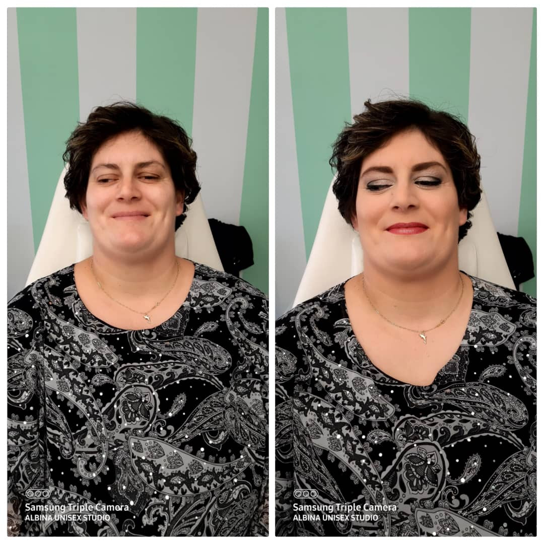 Albina Unisex Studio Lepote #temerin Make-up / šminkanje Profesionalno šminkanje + veštačke trepavice