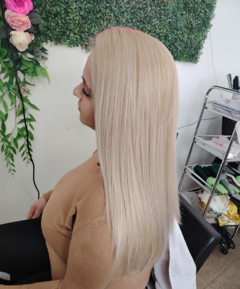 Princess beauty #nis Farbanje kose Farbanje cele dužine - duga kosa