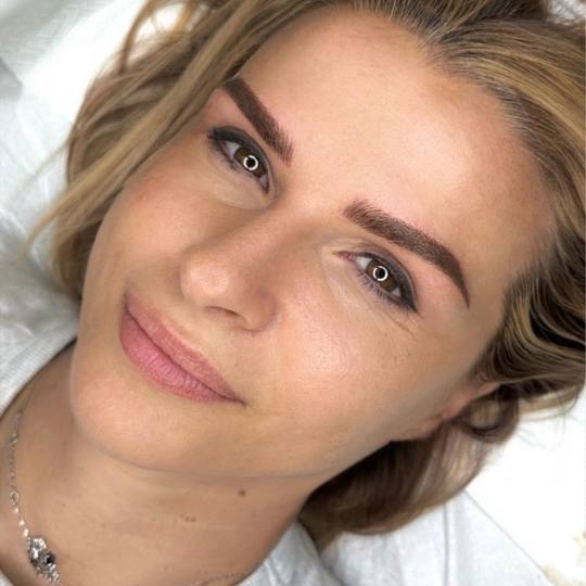 Esthetique Privé #beograd Trajna šminka Trajna šminka obrva - PHI BROWS + SHADING - kombinovana t