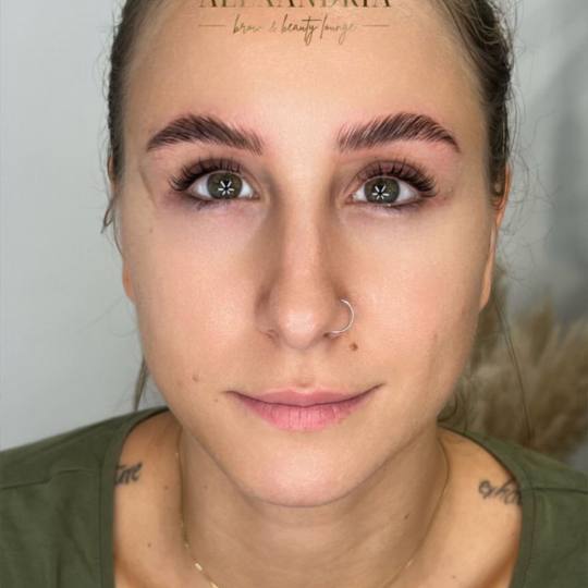 Alexandria Brow&Beauty lounge #beograd Trepavice Lash lift + brow lift
