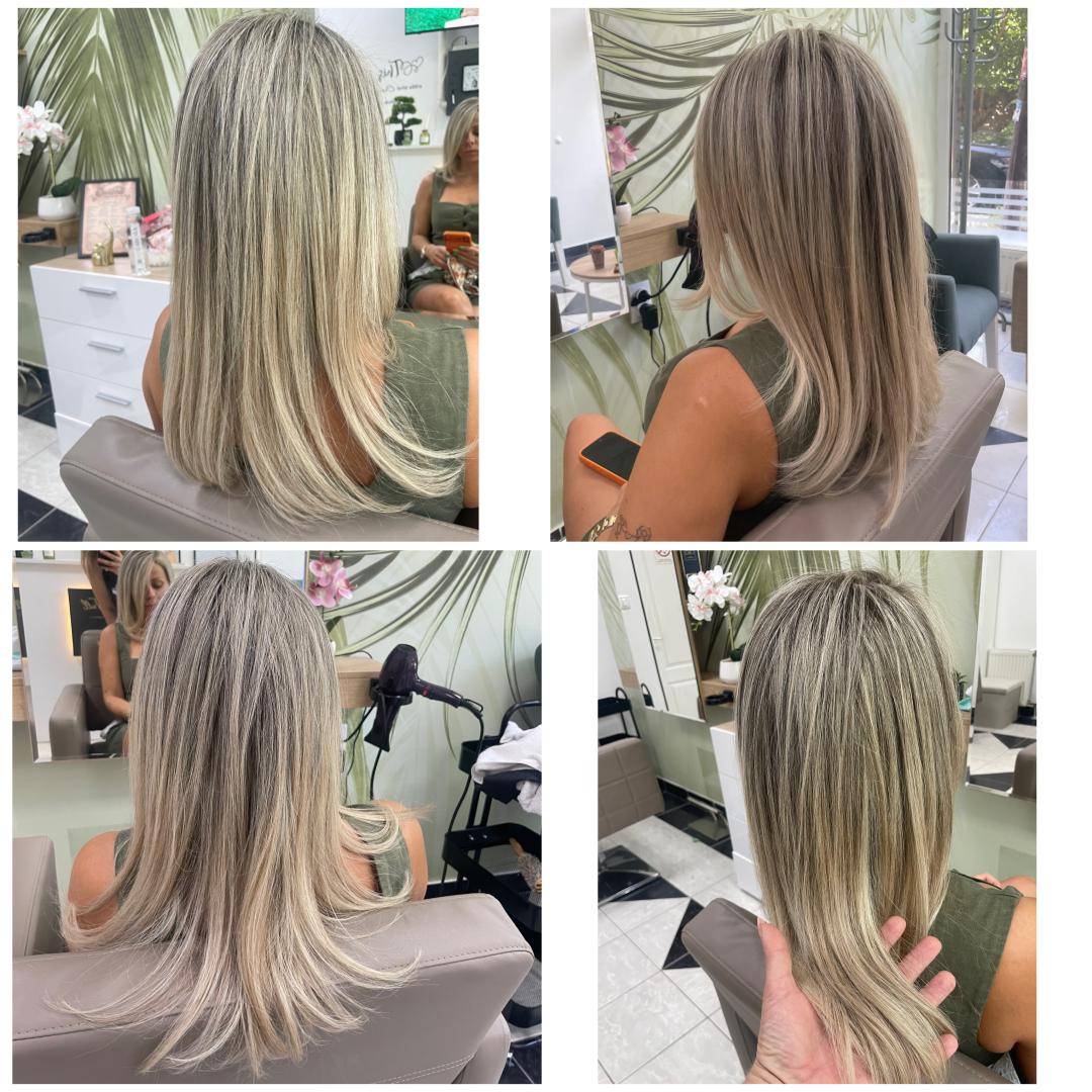 Pramenovi full +feniranje- duga kosa - BeautyFull Studio Lepote, Novi Sad Pramenovi Frizerski saloni Pramenovi, Novi Sad, Grbavica, Liman, Adamićevo naselje