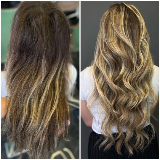 Amaya BeautyConcept #beograd Pramenovi Pramenovi na foliju - ekstra duga kosa Pramenovi tehnikom bal